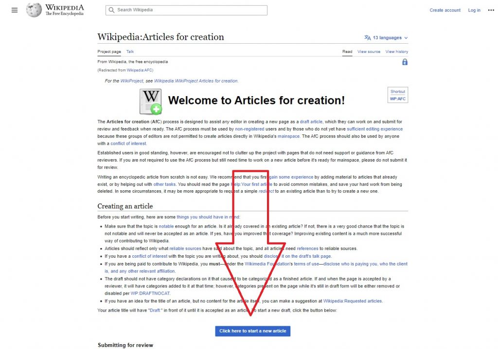 A Step-by-Step Guide To Creating Your Wikipedia Page And Growing Your ...